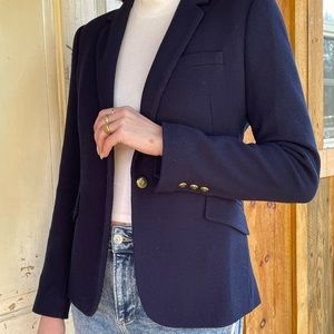 Zara Woman Navy Blue Blazer - Medium